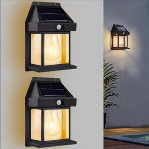 Solar LED Outdoor Light, Motion Sensor,Waterproof( Pack off 2pc )