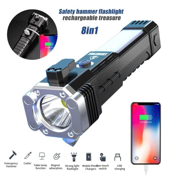 Torch LED Light Rechargeable - Image 4