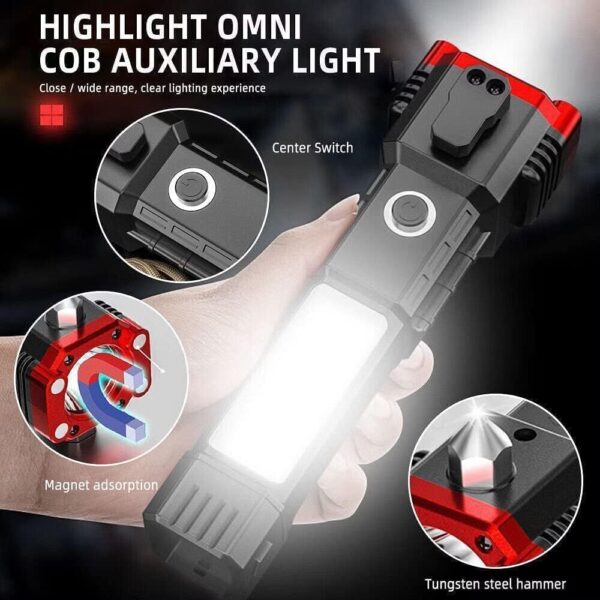 Torch LED Light Rechargeable - Image 5