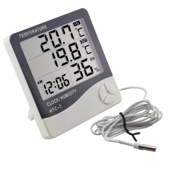 Mounting LCD Digital Clock Monitor for Indoor